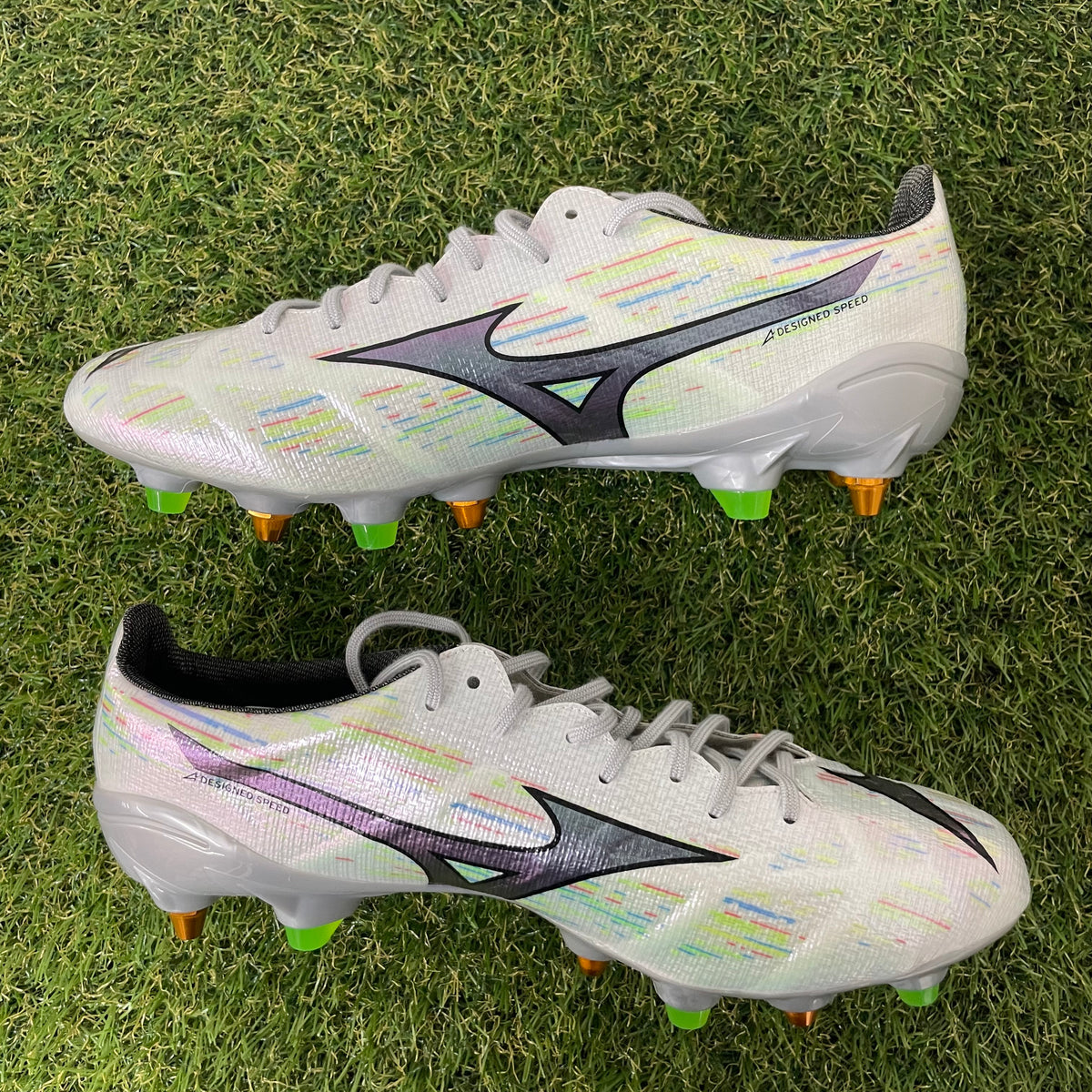 【箱無し】Mizuno Alpha 2 JAPAN SG MIX 26.5 cm 選手特注品