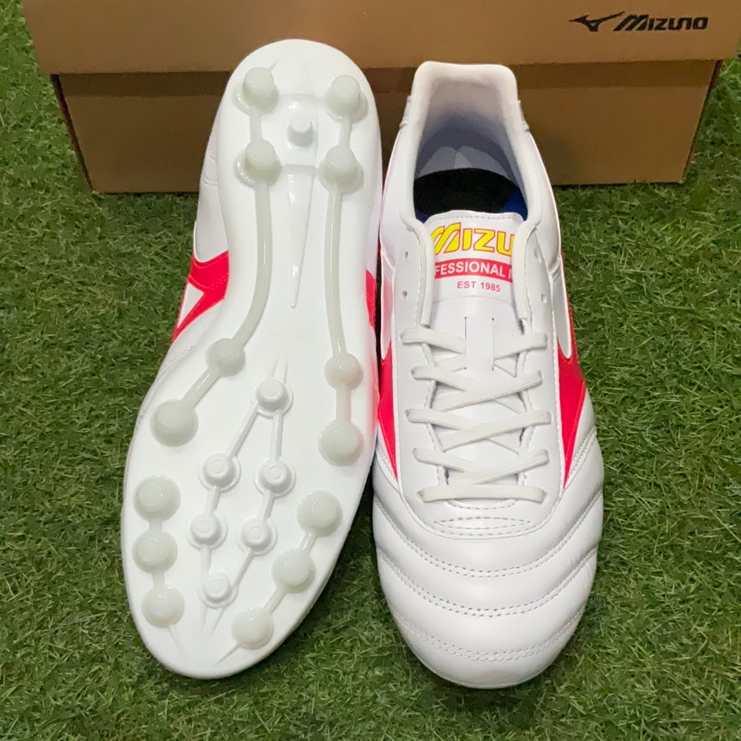 ねしろのサッカー日本未発売 モレリア2 プロ AG ピンク 26.5cm ミズノ MIZUNO