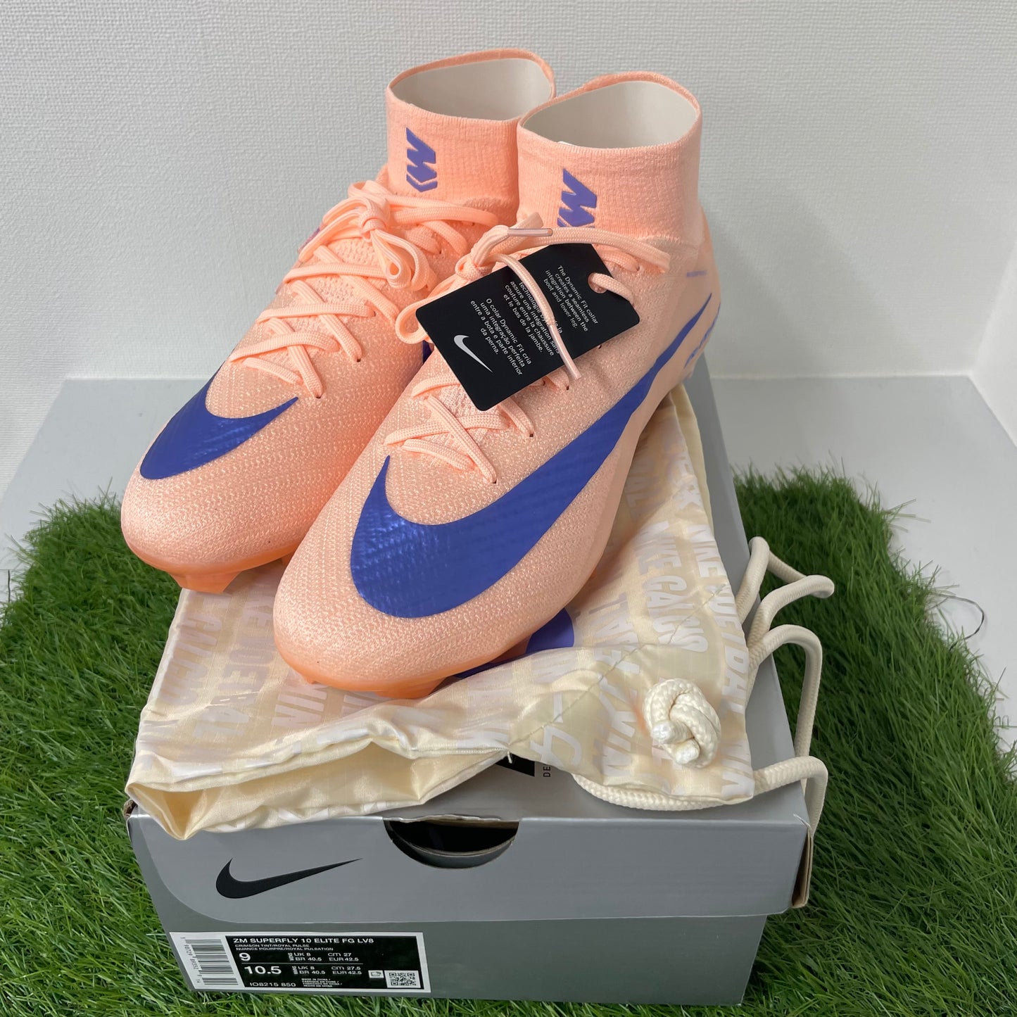 ズーム マーキュリアル スーパーフライ 10 エリート FG IO8215 850 ZOOM SUPERFLY 10 ELITE FG