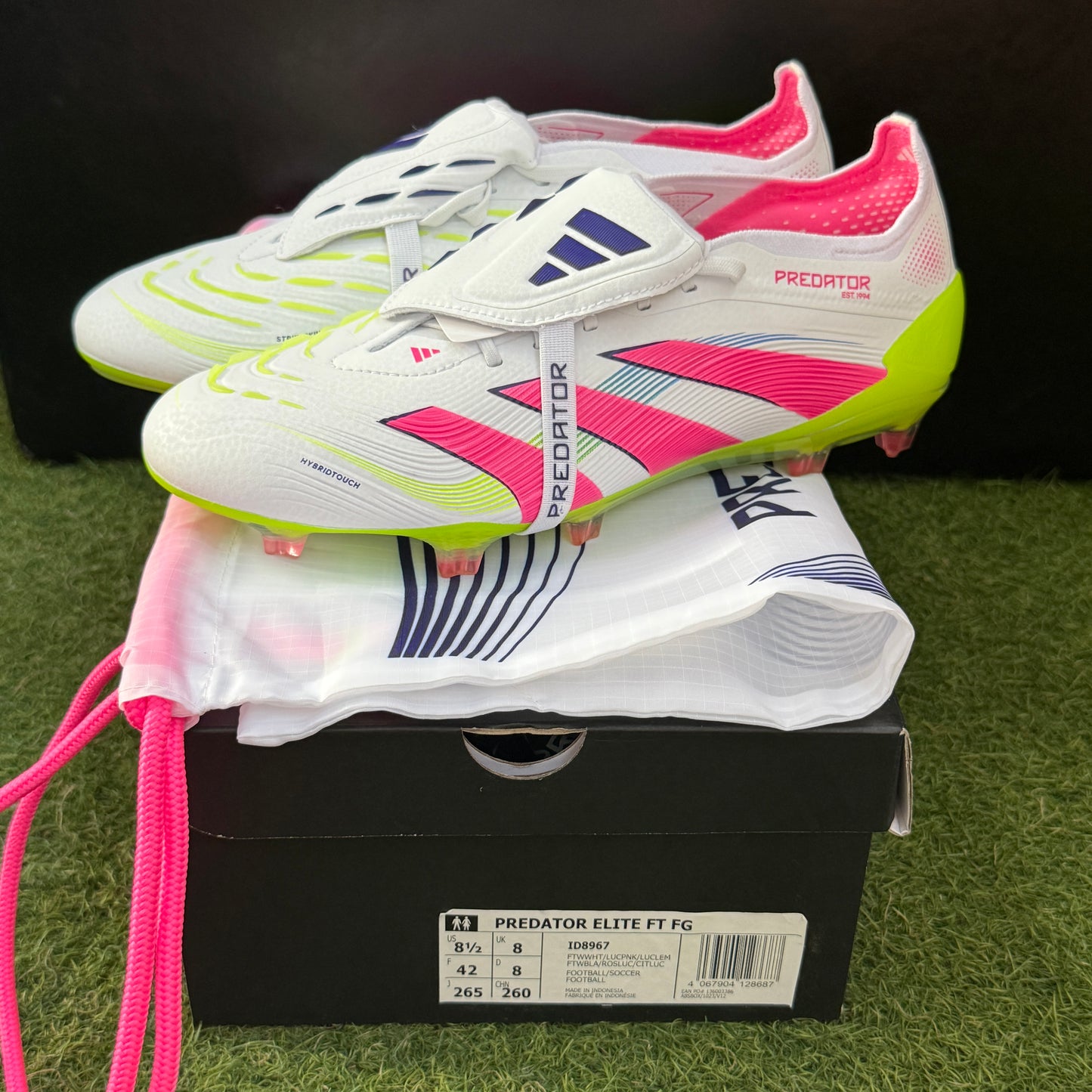 通販限定 Predator Elite FG FT プレデター ID8967 ロングタン