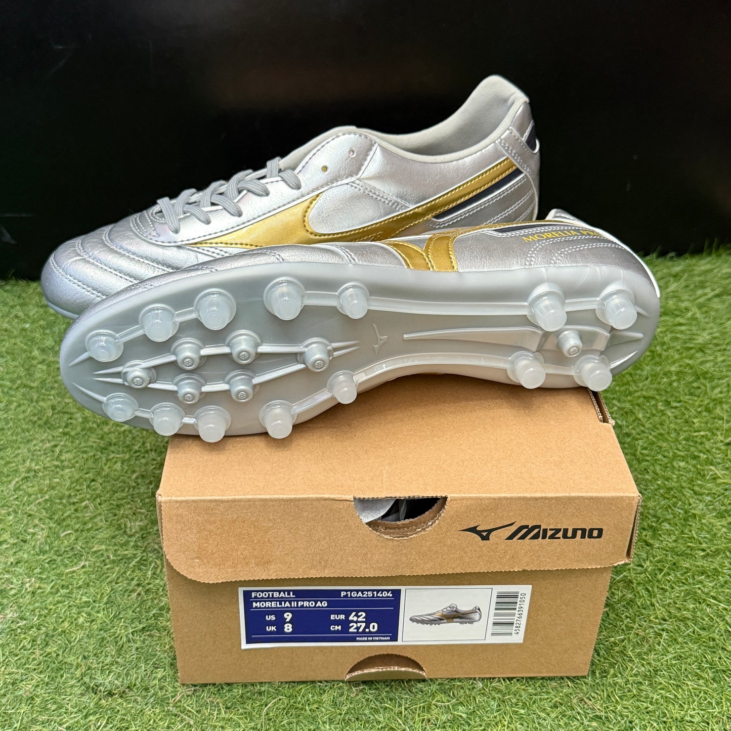 日本未発売 モレリア2 Pro AG P1GA251404 morelia 2 pro AG PLATINUM SILVER パック プラチナム シルバー パック