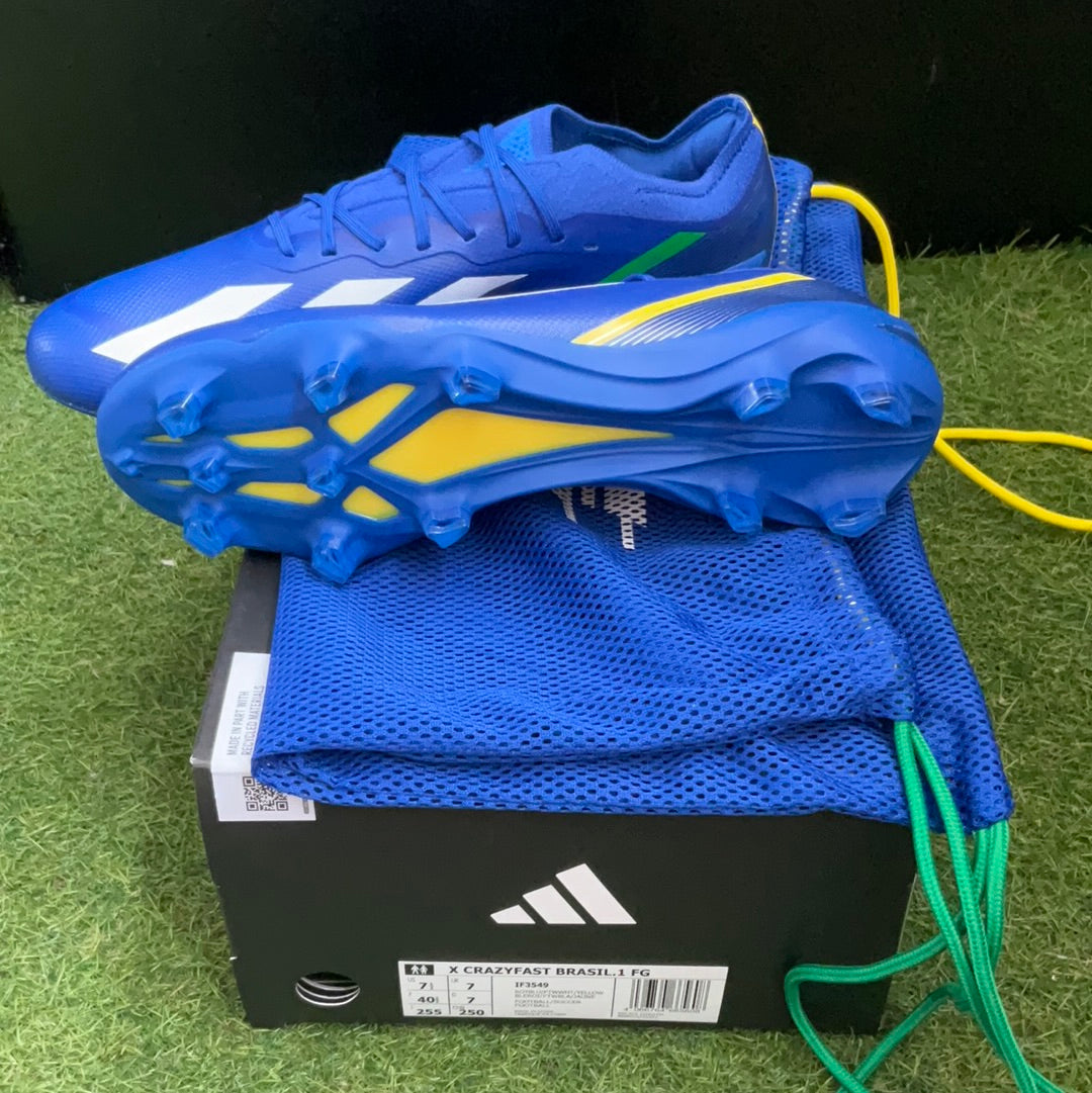 X CRAZYFAST BRASIL.1 FG 天然芝 アディダス IF3549