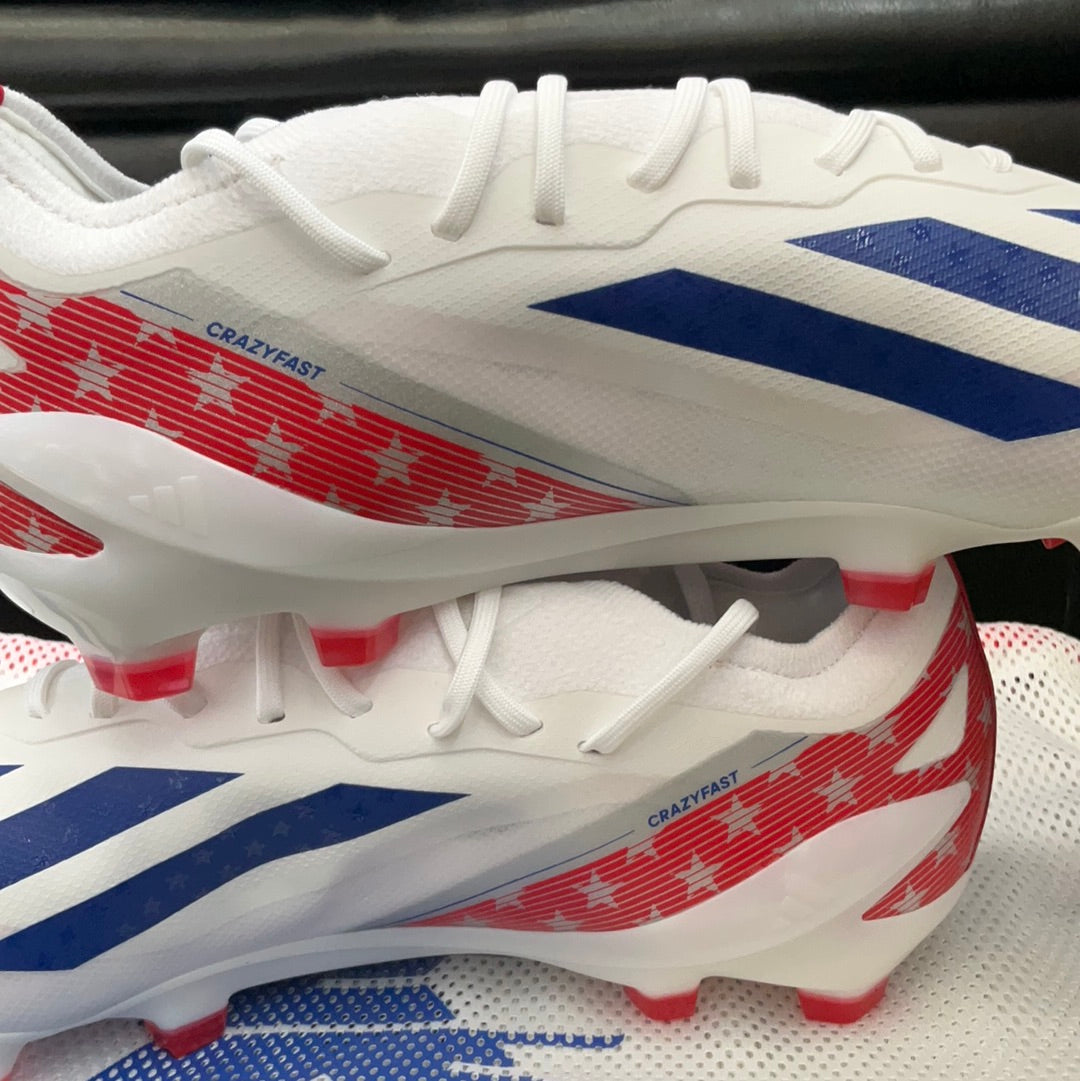 X CRAZYFAST USA.1 FG 天然芝 アディダス IG0664