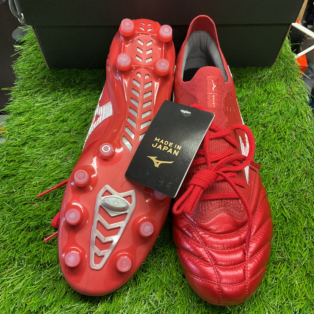 Mizuno Morelia Neo3β パッションレッドサッカーシューズ モレリアネオ3 β MADE IN JAPAN P1GA229060 パッションレッド