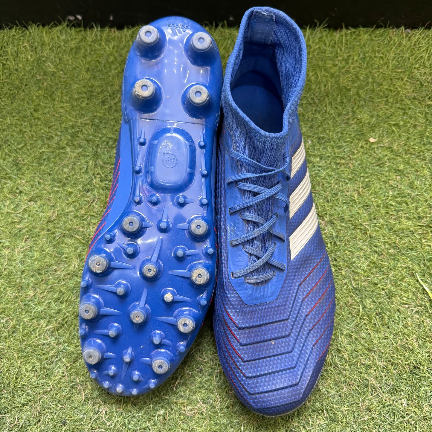 26.5cm Used Goods中古スパイクPredator 19.2 HG/AG