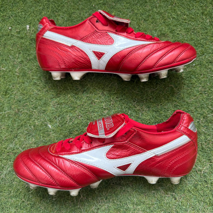 25.0 Used Goods中古スパイク Morelia II ロングタン (かかとスエード加工)