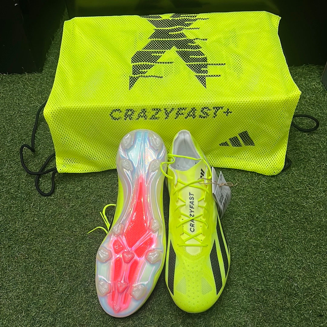 X CRAZYFAST+ FG 天然芝 アディダス IE2375 CRAZYFAST