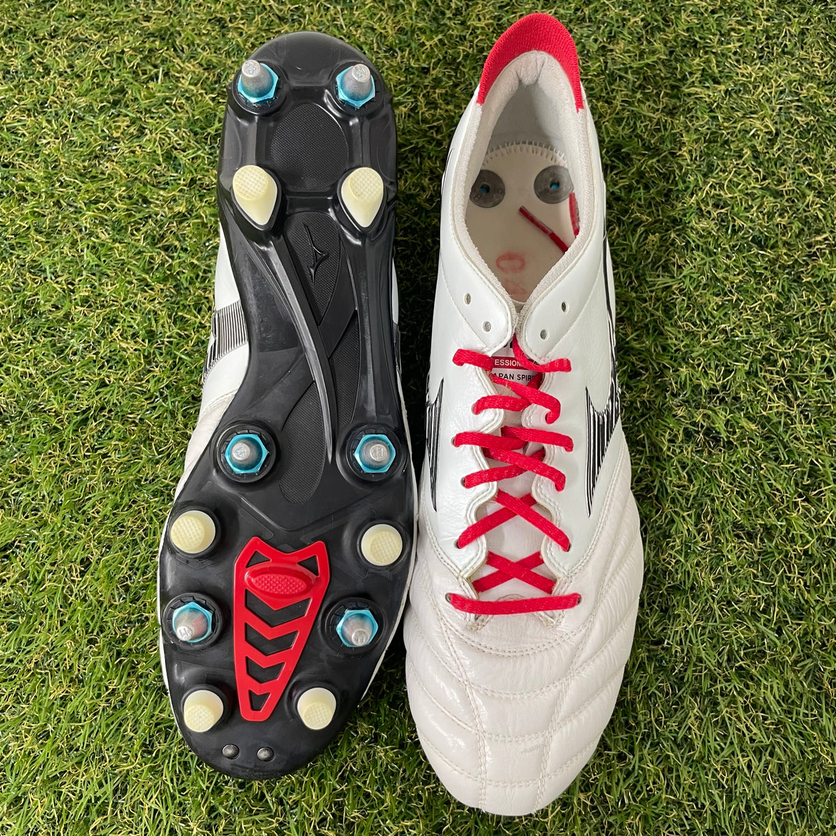 【インソールなし】①27.5 cm Used Goods中古スパイク Morelia Neo 3 Japan SG MIX 選手特注品