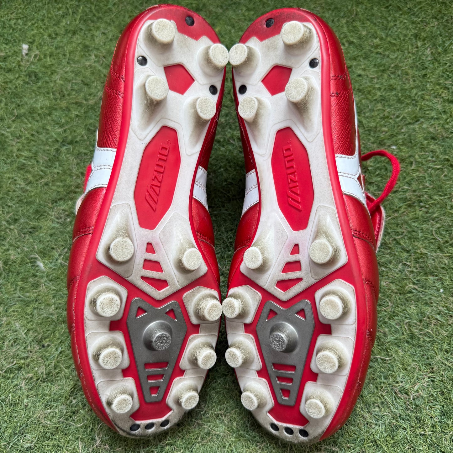 25.0 Used Goods中古スパイク Morelia II ロングタン (かかとスエード加工)