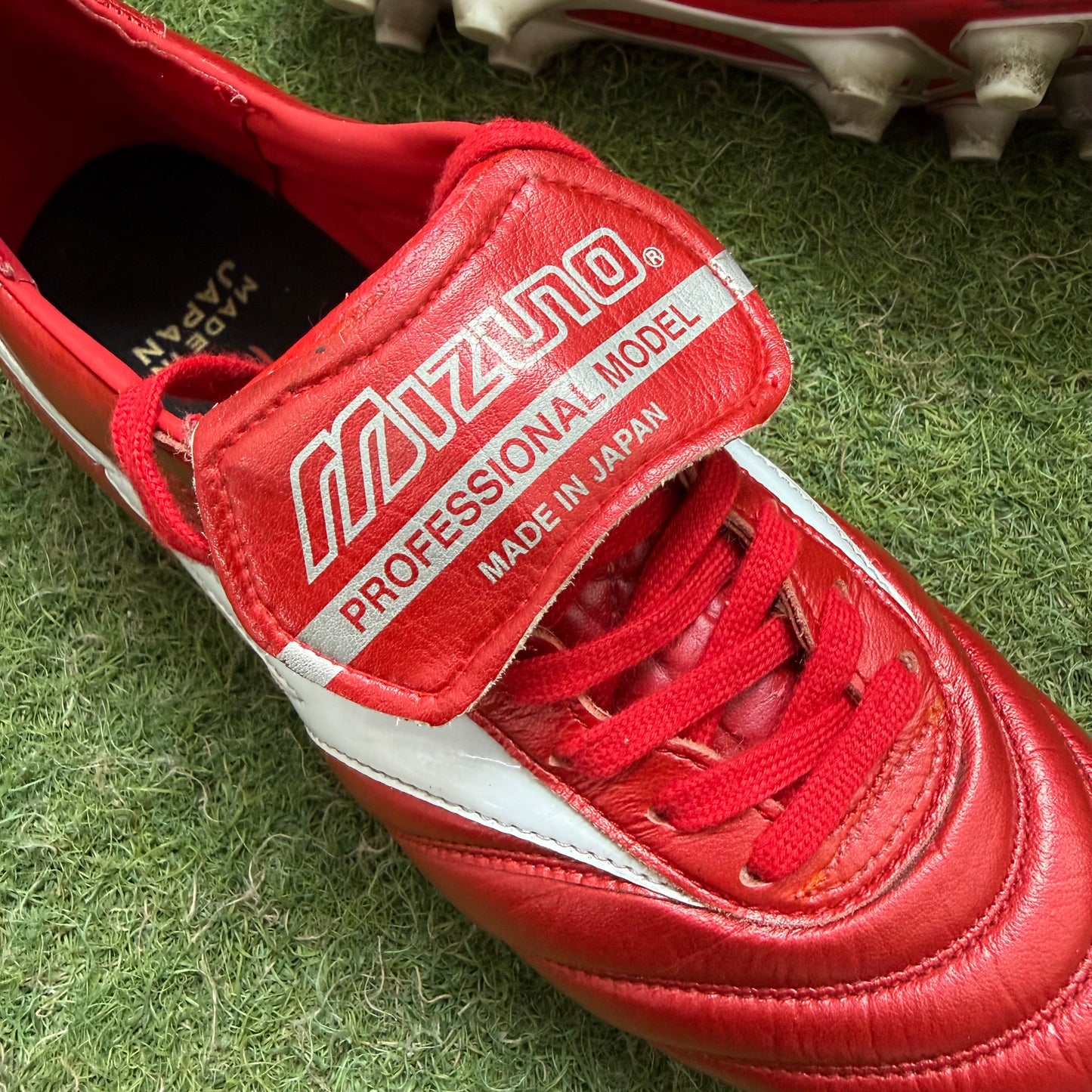 25.0 Used Goods中古スパイク Morelia II ロングタン (かかとスエード加工)