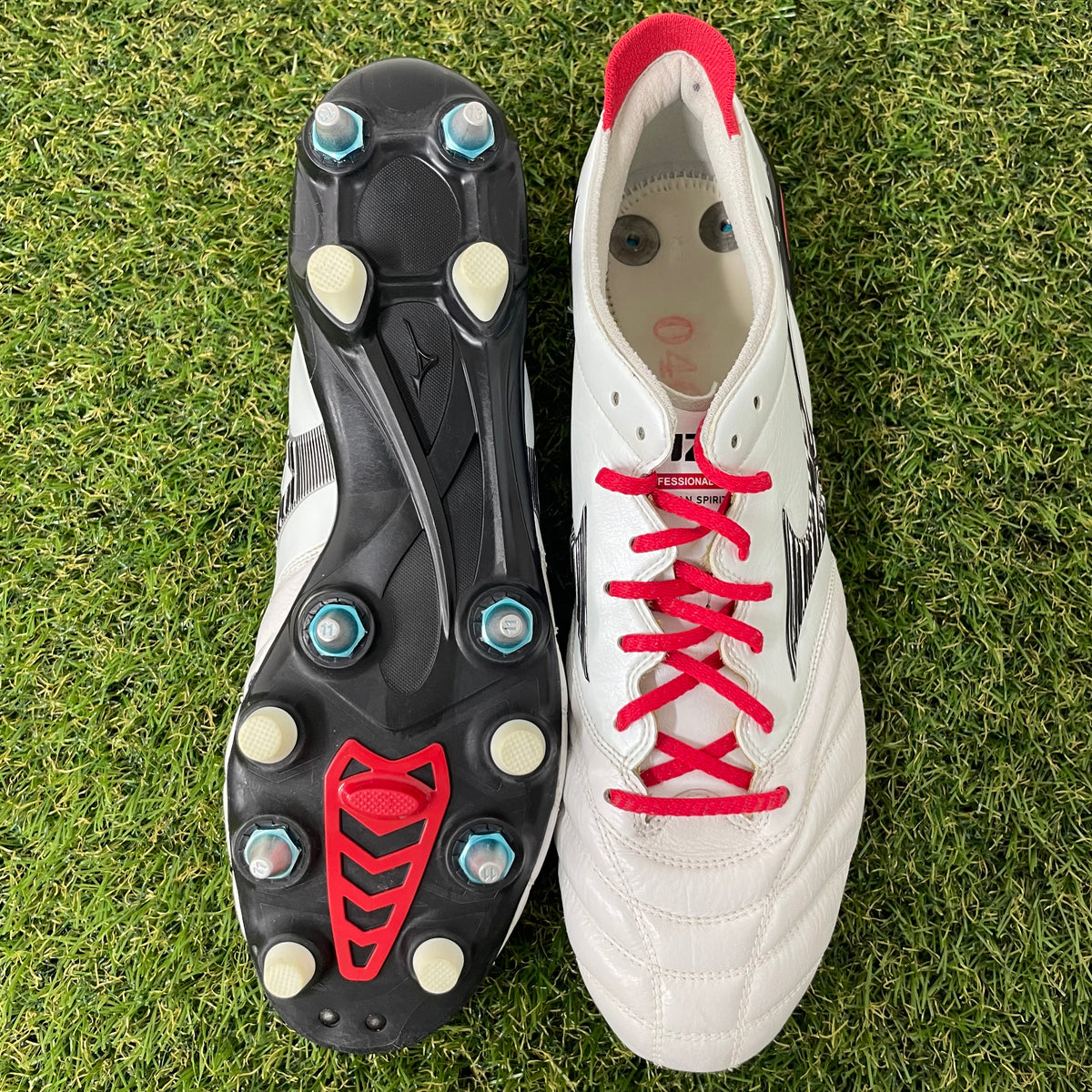 【インソールなし】②27.5 cm Used Goods中古スパイク Morelia Neo 3 Japan SG MIX 選手特注品