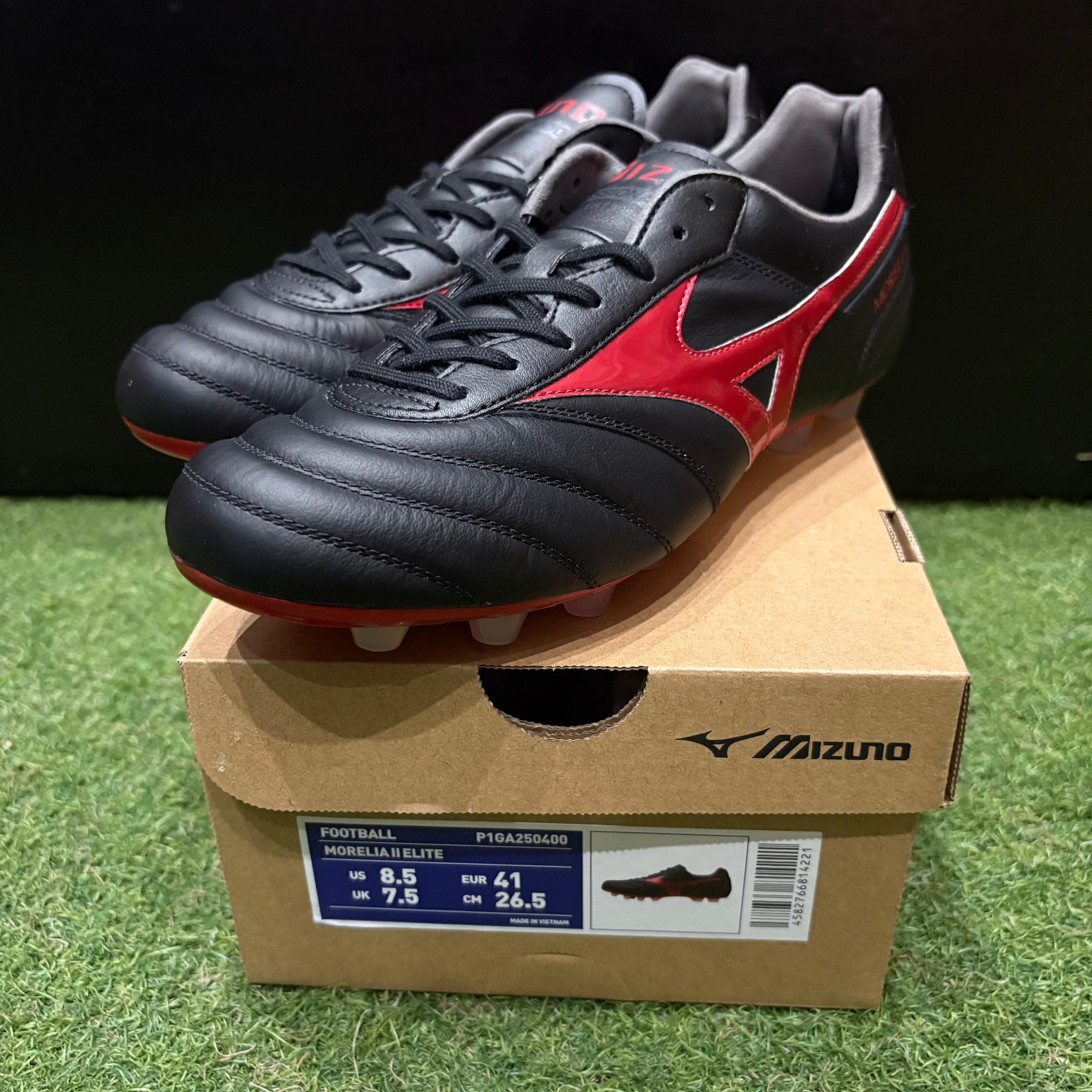 海外限定ブラック/レッド 2 モレリア Mizuno 箱付き レッドの通販 楽天市場】モレリア2 シューズ