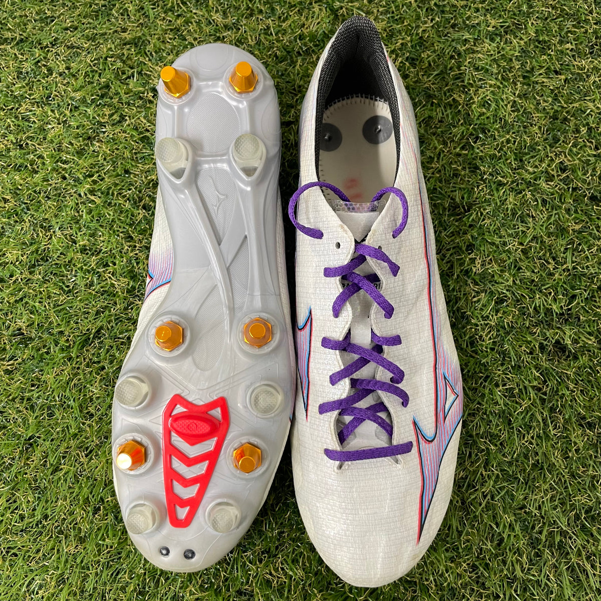 【インソールなし】26.5 cm Used Goods中古スパイク Alpha Japan SG Mix 選手特注品