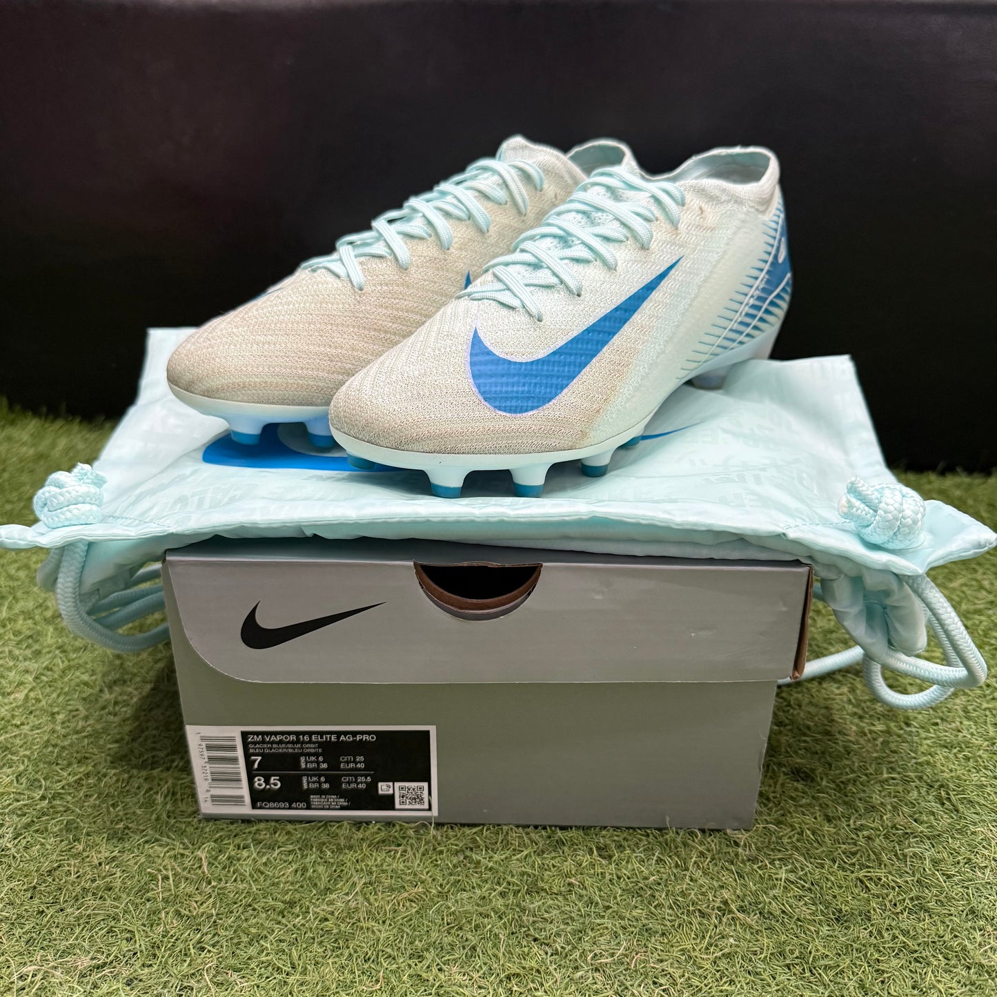 25.0 cm Used Goods 中古スパイク Vapor 16 Elite AG-PRO