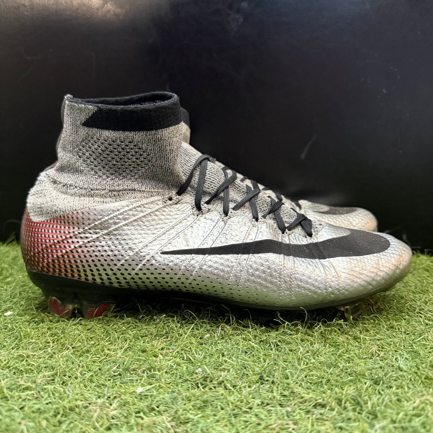 中古ヴィンテージ 25.5 Used Goods中古スパイク Mercurial Superfly 5 FG