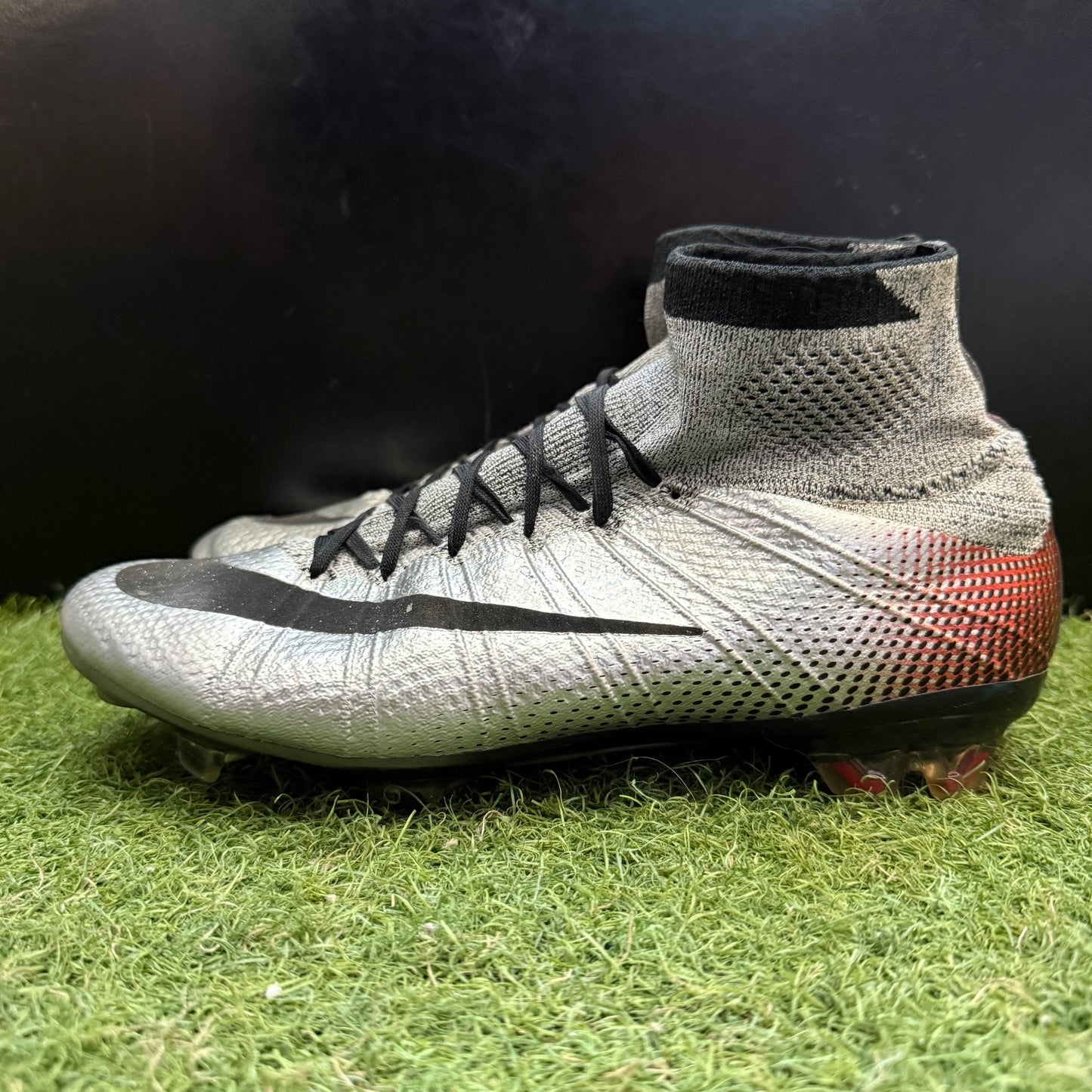 中古ヴィンテージ 25.5 Used Goods中古スパイク Mercurial Superfly 5 FG