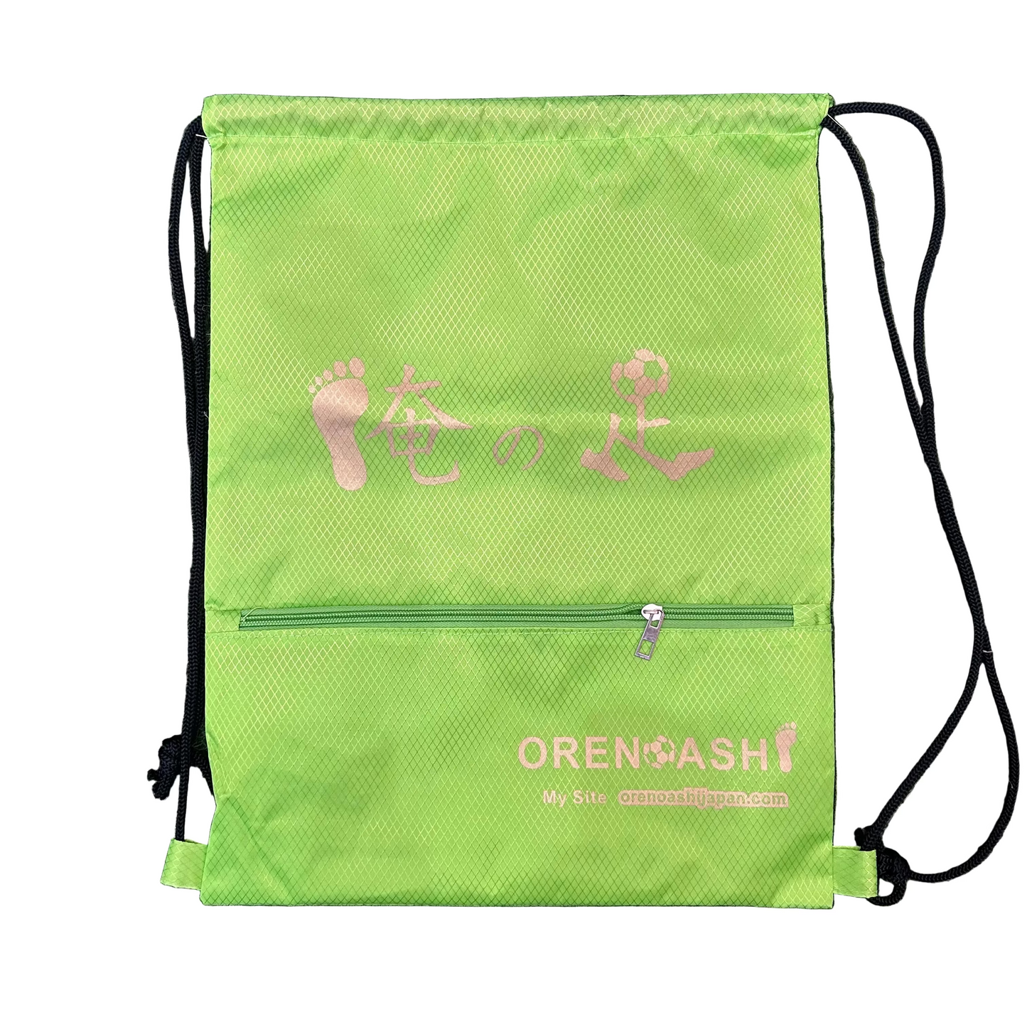 黄緑×金　俺の足オリジナルシューズケース