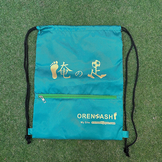 グリーン×ゴールド　俺の足オリジナルシューズケース