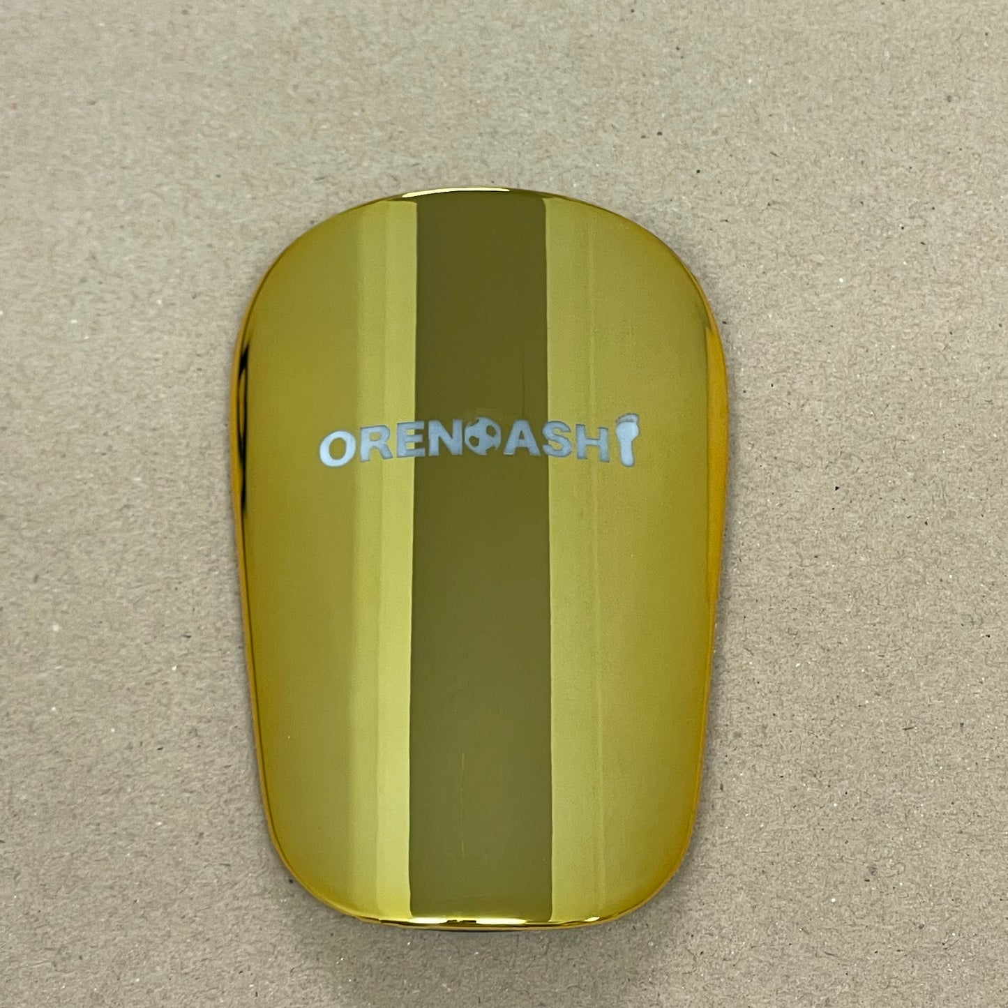 Gold 俺の足シンガード XS 縦8.1cm 横6.0cm 13.5g