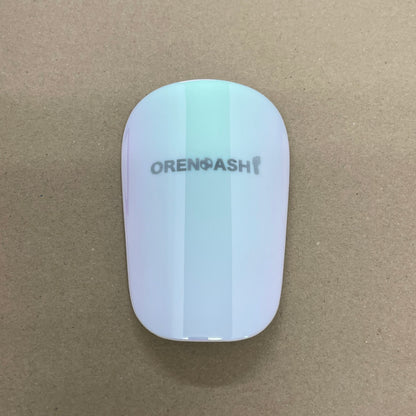 パールホワイト 俺の足シンガード XS 縦9cm 横6cm