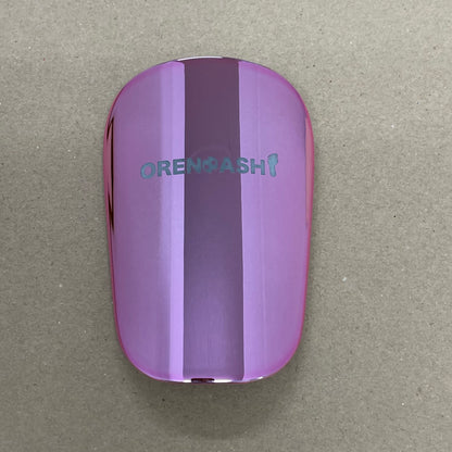 メタリックピンク 俺の足シンガード XS 縦9cm 横6cm