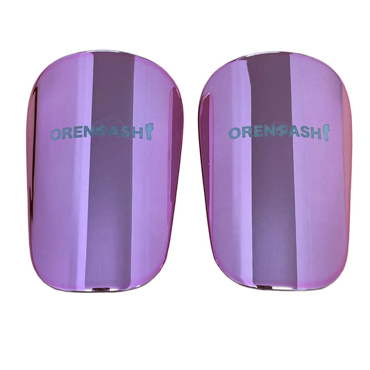 ピンクゴールド 俺の足シンガード XS 縦8.1cm 横6.0cm 13.5g