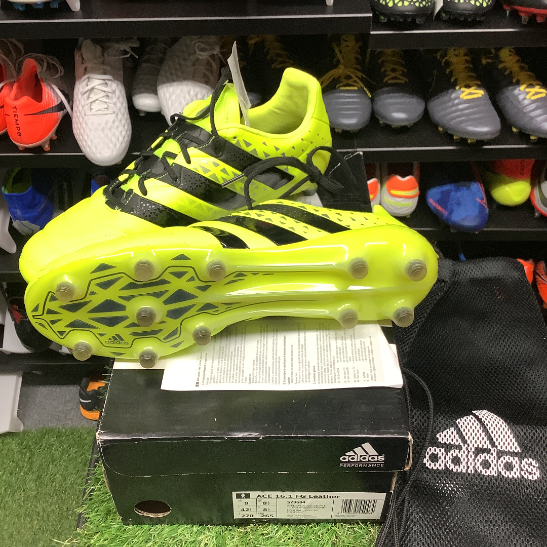 超人気の エース 17.1 FG/AG カンガルーレザー シューズ - education