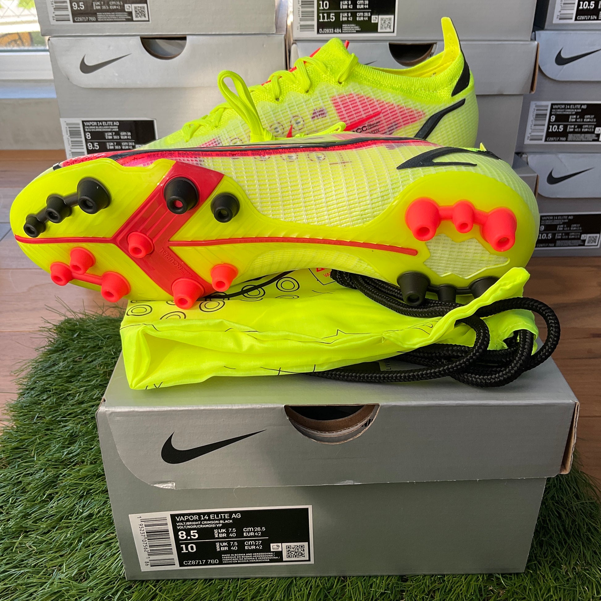 NIKE MERCURIAL VAPOR 14 ELITE AG DJ2833-484 uk 6 us 7 eu 40