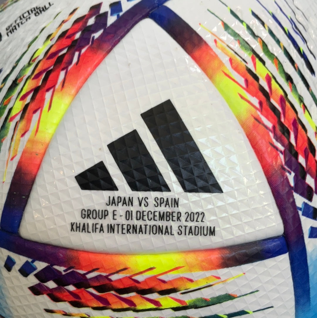 【日本未発売】日本vsスペイン マッチデーマーク アル リフラ 試合球 PROMO H57783